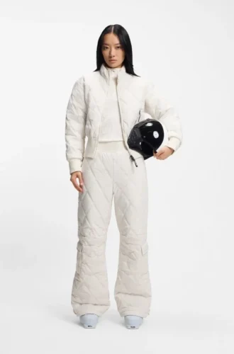 BOSS Ski – gesteppte, wasserabweisende Hose