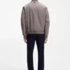 BOSS x ASTON MARTIN Bomberjacke aus wasserabweisendem Twill