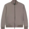BOSS x ASTON MARTIN Bomberjacke aus wasserabweisendem Twill