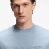 BOSS x ASTON MARTIN merzerisiertes Baumwoll-T-Shirt mit Flügel-Detail