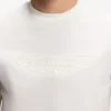 BOSS x ASTON MARTIN merzerisiertes Baumwoll-T-Shirt mit Flügel-Detail