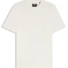 BOSS x ASTON MARTIN merzerisiertes Baumwoll-T-Shirt mit Flügel-Detail