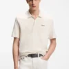BOSS x ASTON MARTIN Poloshirt aus Baumwolljacquard
