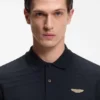 BOSS x ASTON MARTIN Poloshirt aus Baumwolljacquard