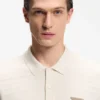 BOSS x ASTON MARTIN Poloshirt aus Baumwolljacquard
