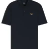 BOSS x ASTON MARTIN Poloshirt aus Baumwolljacquard