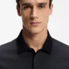 BOSS x ASTON MARTIN Poloshirt aus Woll-Baumwoll-Piqué
