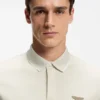 BOSS x ASTON MARTIN Poloshirt aus Woll-Baumwoll-Piqué