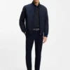 BOSS x ASTON MARTIN Poloshirt aus Woll-Baumwoll-Piqué