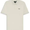 BOSS x ASTON MARTIN Poloshirt aus Woll-Baumwoll-Piqué