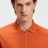 BOSS x ASTON MARTIN Poloshirt mit Nubuk-Logo