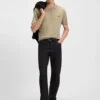BOSS x ASTON MARTIN Poloshirt mit Nubuk-Logo
