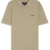 BOSS x ASTON MARTIN Poloshirt mit Nubuk-Logo