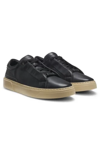 BOSS x ASTON MARTIN Sneaker aus Leder