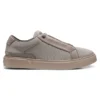 BOSS x ASTON MARTIN Sneaker mit Lederbesatz