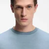BOSS x ASTON MARTIN T-Shirt aus Woll-Baumwoll-Jacquard