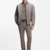 BOSS x ASTON MARTIN T-Shirt aus Woll-Baumwoll-Jacquard