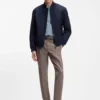 BOSS x ASTON MARTIN T-Shirt aus Woll-Baumwoll-Jacquard