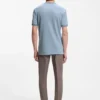 BOSS x ASTON MARTIN T-Shirt aus Woll-Baumwoll-Jacquard