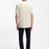 BOSS x ASTON MARTIN T-Shirt aus Woll-Baumwoll-Jacquard