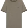 BOSS x ASTON MARTIN T-Shirt aus Woll-Baumwoll-Jacquard