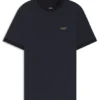 BOSS x ASTON MARTIN T-Shirt aus Woll-Baumwoll-Jacquard