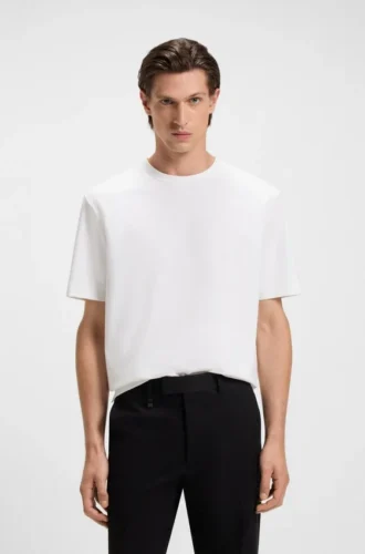 BOSS x ASTON MARTIN T-Shirt mit geprägtem Logo