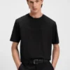 BOSS x ASTON MARTIN T-Shirt mit geprägtem Logo