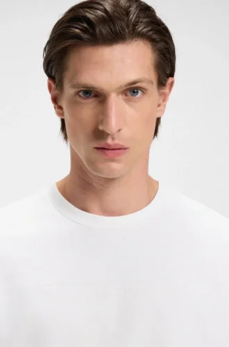 BOSS x ASTON MARTIN T-Shirt mit geprägtem Logo