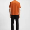 BOSS x ASTON MARTIN T-Shirt mit geprägtem Logo