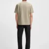 BOSS x ASTON MARTIN T-Shirt mit geprägtem Logo