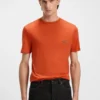BOSS x ASTON MARTIN T-Shirt mit Nubuk-Logo BOSS x ASTON MARTIN T-Shirt mit Nubuk-Logo