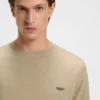 BOSS x ASTON MARTIN T-Shirt mit Nubuk-Logo