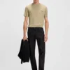 BOSS x ASTON MARTIN T-Shirt mit Nubuk-Logo
