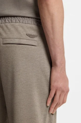 BOSS x ASTON MARTIN Trainingshose mit Kordelzug