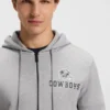 BOSS x DALLAS COWBOYS Kapuzenpullover mit Reißverschluss und alternativem Logo