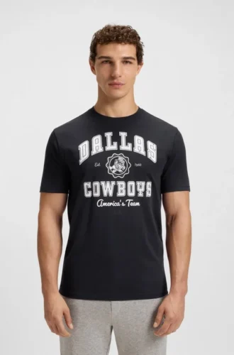 BOSS x DALLAS COWBOYS T-Shirt mit alternativem Logo