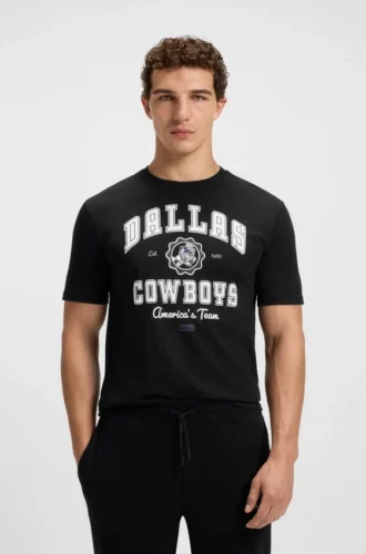 BOSS x DALLAS COWBOYS T-Shirt mit alternativem Logo