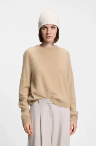 BOSS x Steiff Pullover aus Schurwolle und Kaschmir