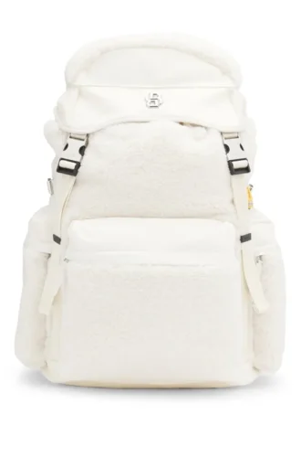 BOSS x Steiff Teddy-Rucksack mit Double-B-Monogramm