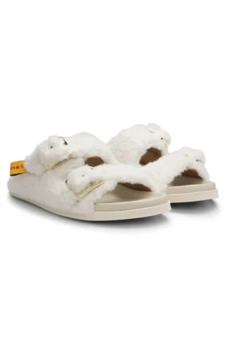 BOSS x Steiff Teddy-Slides