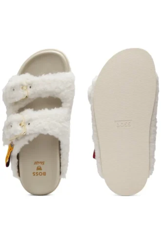 BOSS x Steiff Teddy-Slides