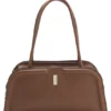 Bowlingtasche aus Leder mit Double-B-Monogramm