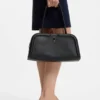 Bowlingtasche aus Leder mit Double-B-Monogramm