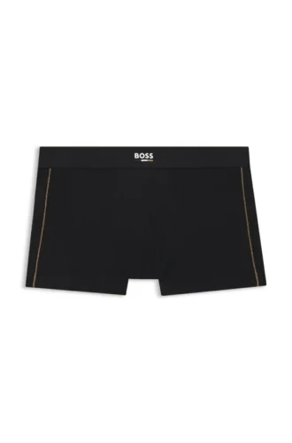 Boxershorts mit Ziernähten aus Stretch-Baumwolle