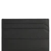 Brieftasche aus Leder mit übereinanderliegendem Logo