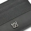 Brieftasche aus Leder mit übereinanderliegendem Logo
