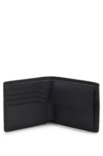 Brieftasche mit gestapeltem Logo und Monogramm-Print Brieftasche mit gestapeltem Logo und Monogramm-Print