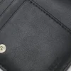 Brieftasche mit Logo-Schriftzug und Reißverschluss