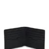 Brieftasche mit silberfarbenem Logo-Schriftzug